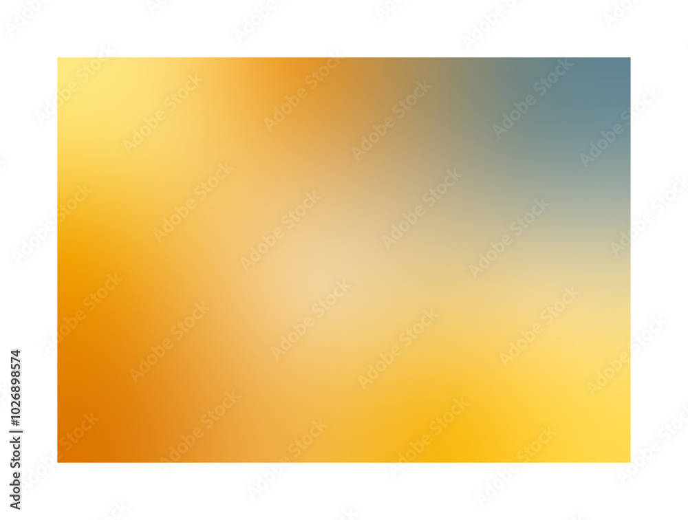 Obraz premium Simple abstract design background gradient yellow and orange