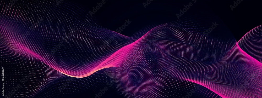 Abstract pink and purple wave background. Abstract pink and purple wave background.