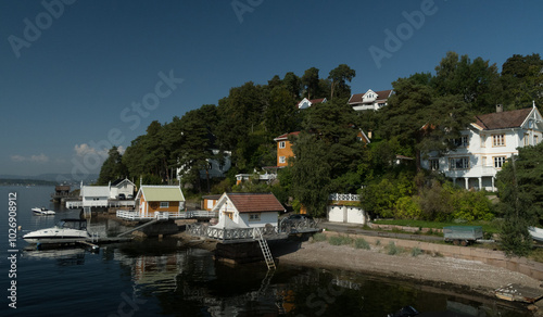 Photography Coastal cottages and boats near Malmoya - 2