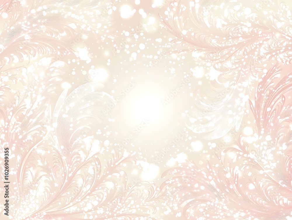 Abstract pink and white background with light and swirling patterns. Abstract pink and white background with light and swirling patterns.