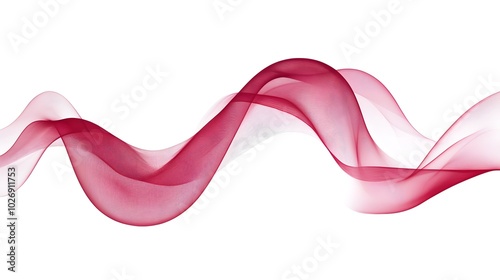 Abstract Pink Wave Background