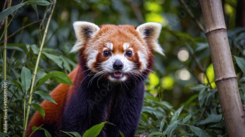 Cute Red Panda Animal