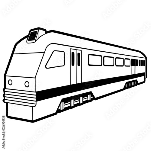 train line art
vector illustration on a white background


