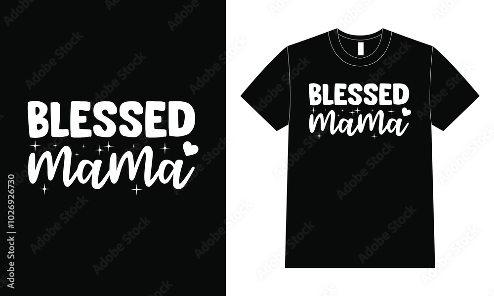 Blessed Mama Design. Lettering Design. Blessed Mama Design. Lettering Design.