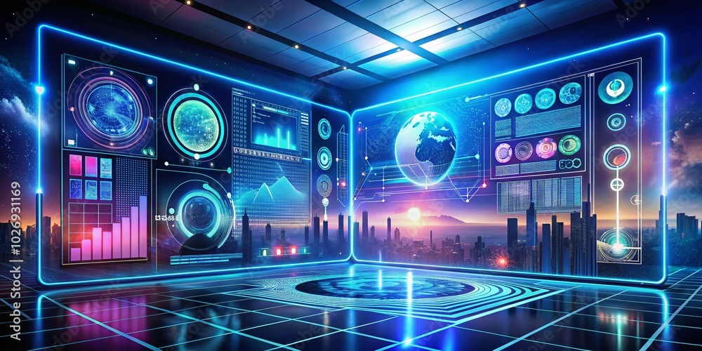 Futuristic User Interface Design: Innovative Technology Concept for User Experience Enhancement Futuristic User Interface Design: Innovative Technology Concept for User Experience Enhancement