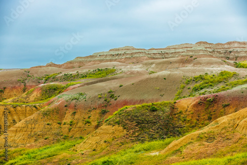 Badlands National Park Landscape