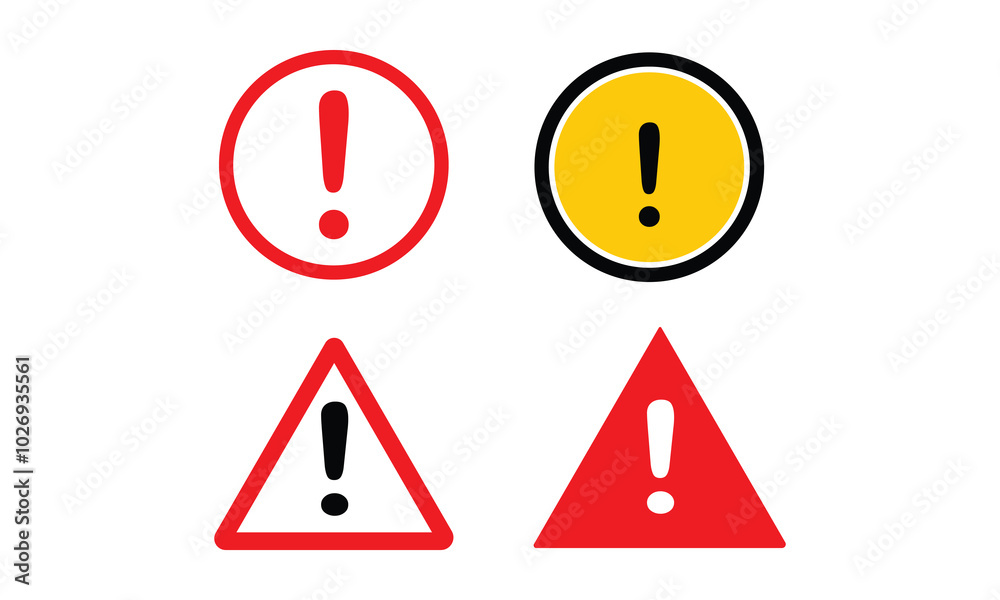 Caution warning signs set.eps Caution warning signs set.eps