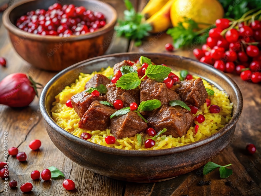 Khoresht Goosht Persian Beef Stew with Saffron Rice – Delicious Ramadan Comfort Food Khoresht Goosht Persian Beef Stew with Saffron Rice – Delicious Ramadan Comfort Food