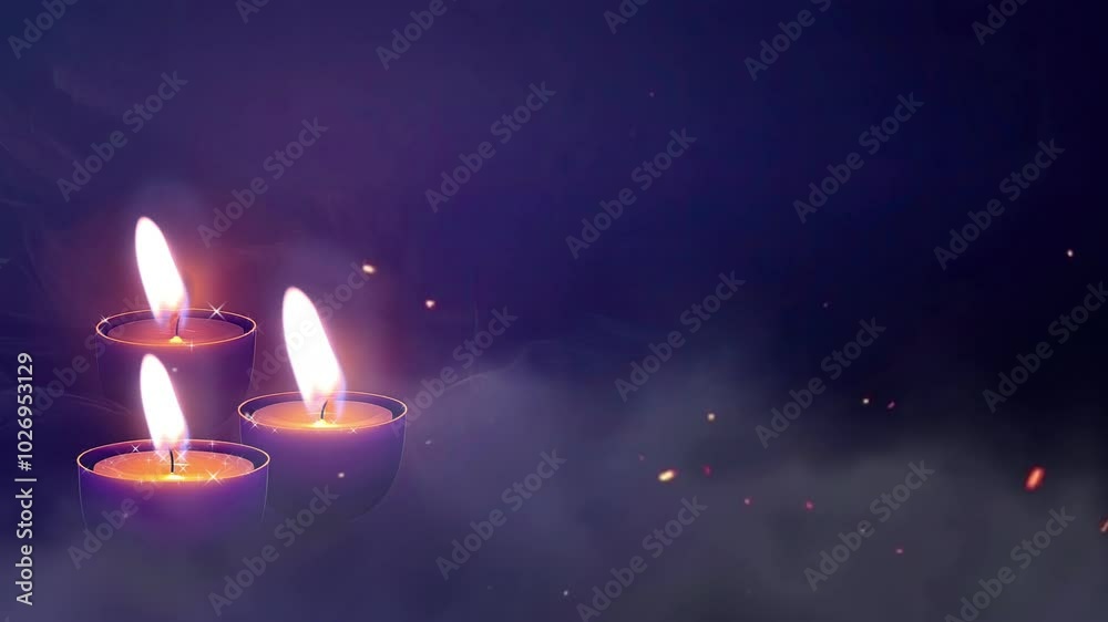 diwali festive of light celebration background animation for social media story. seamless looping time-lapse virtual video animation background.