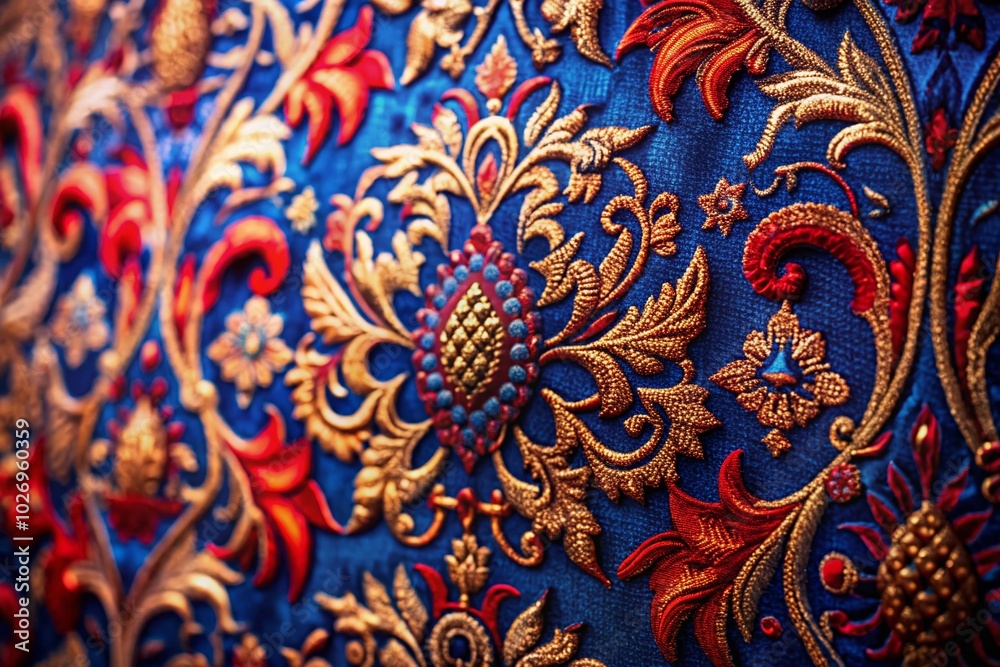 Luxurious Textured Background with Contrasting Blue and Red Hues for Elegant Designs and Decor Luxurious Textured Background with Contrasting Blue and Red Hues for Elegant Designs and Decor