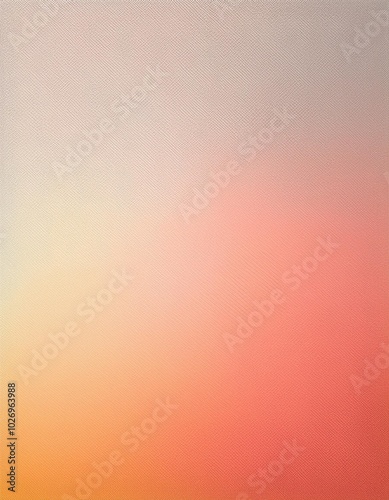An abstract image featuring a seamless transition from pink to orange, ideal for inspiring creativity