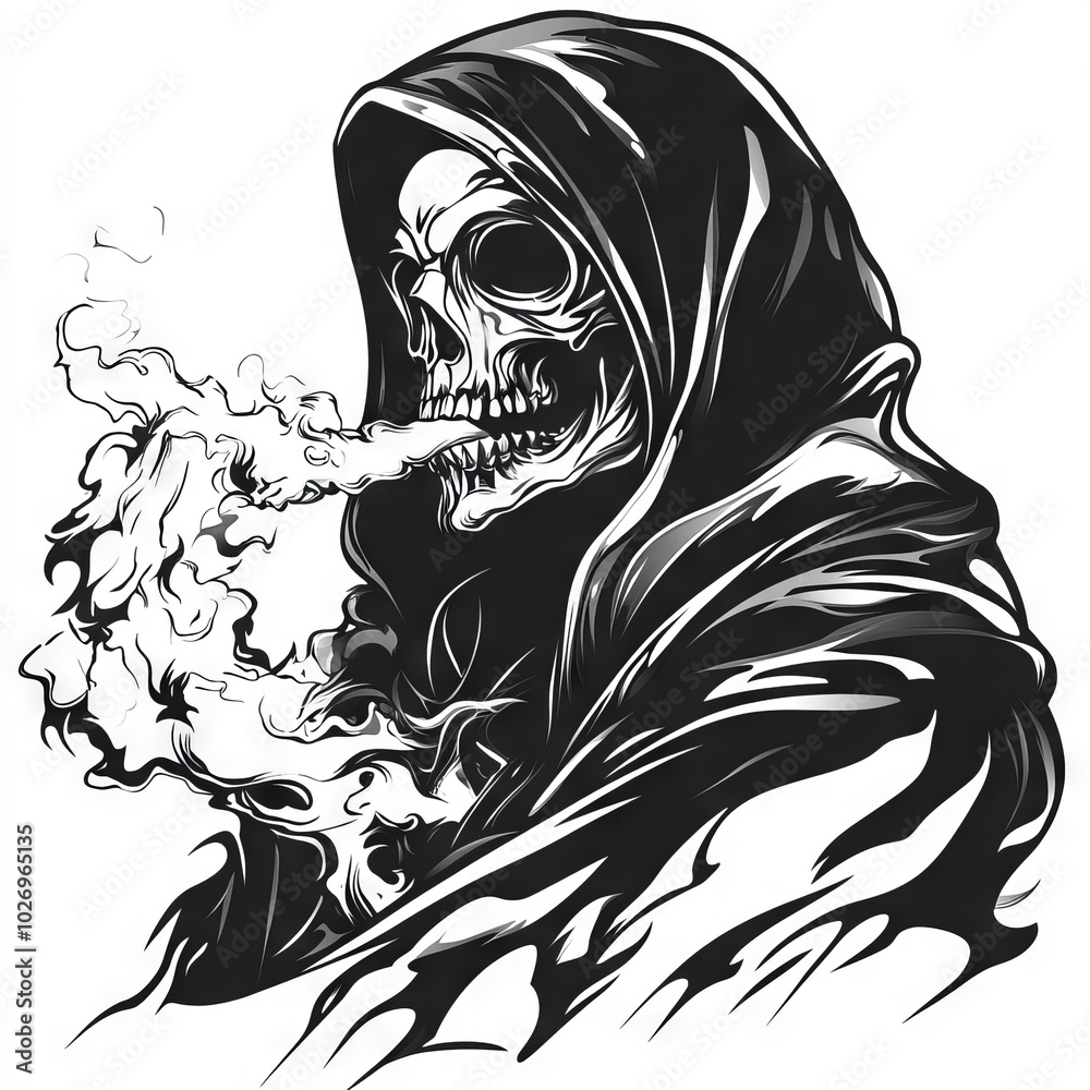 Fototapeta premium Death vector