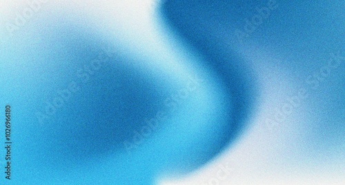 Rough sky blue white , grain texture gradient background noise grungy spray texture, bright light and glow rough abstract retro abstract vibe