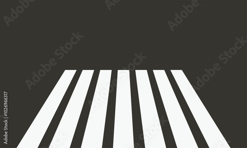Background asphalt black zebra cross unique design