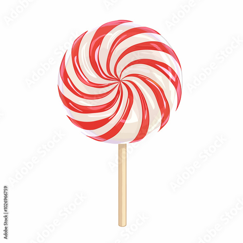 lollipop isolated on white background