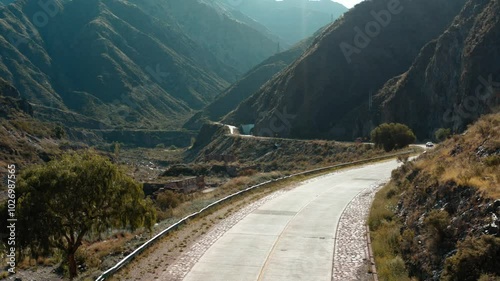 road in mountains