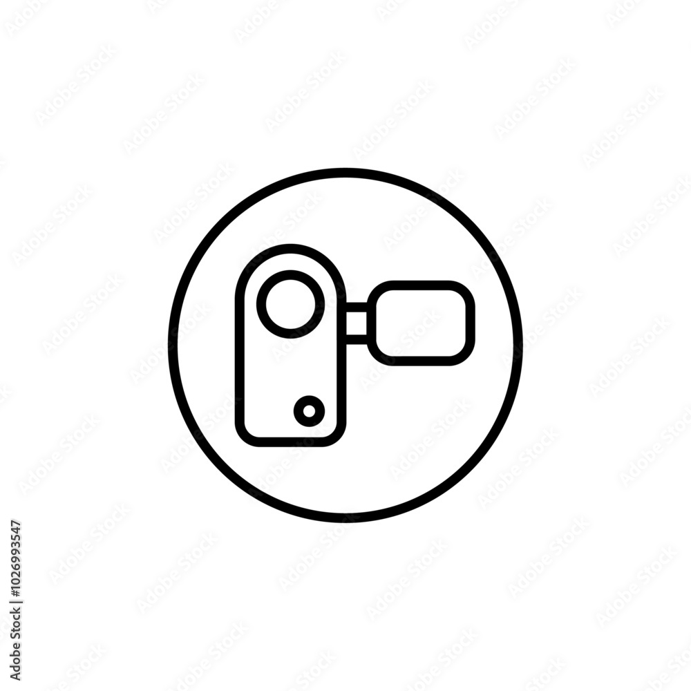 Door lock icon Thin vector set Door lock icon Thin vector set