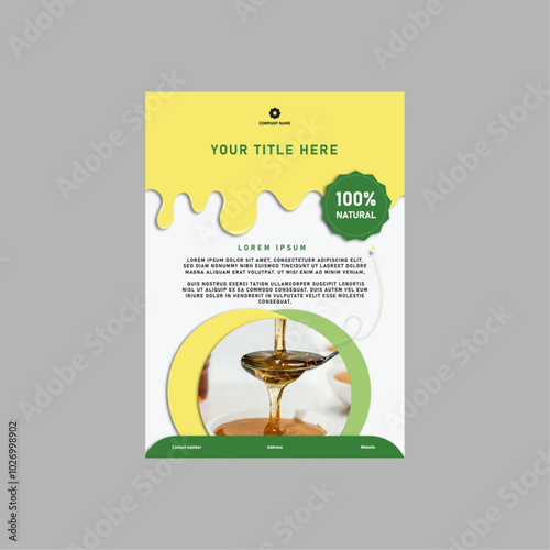 Honey flyer concept