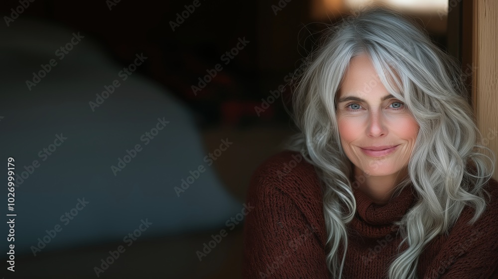 Timeless beauty: close-up portrait for editorial and fashion photography Timeless beauty: close-up portrait for editorial and fashion photography