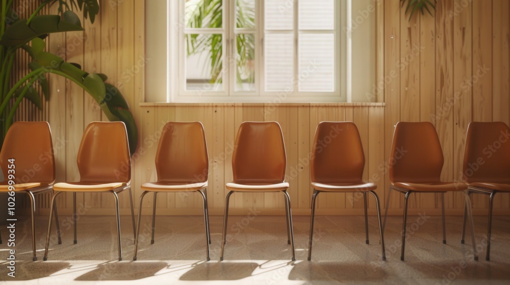 Fototapeta premium interior of a modern school class room