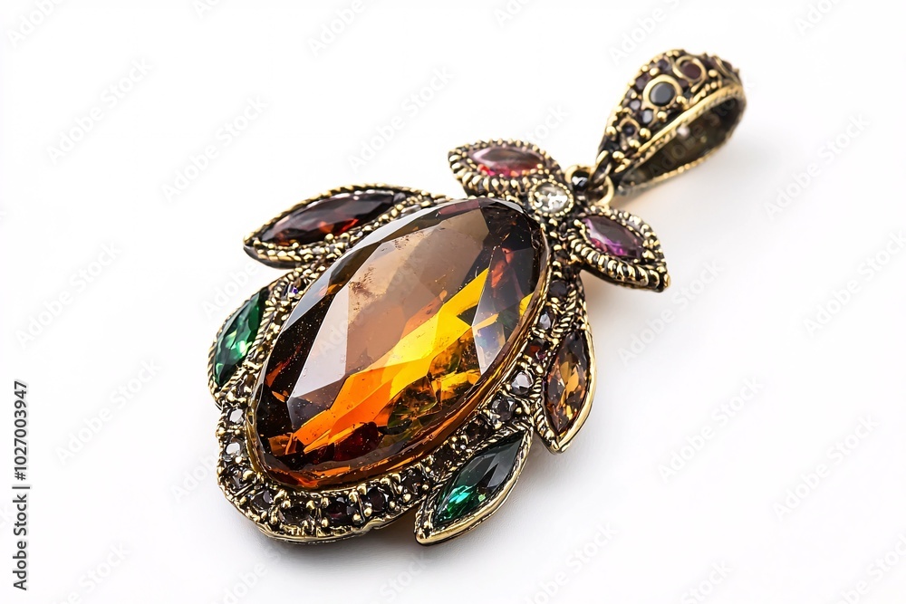 An exquisite pendant featuring detailed artistry, set against a pristine background that emphasizes its vibrant hues and distinctive style. An exquisite pendant featuring detailed artistry, set against a pristine background that emphasizes its vibrant hues and distinctive style.