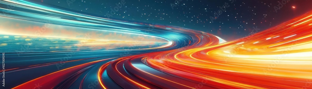 High-angle view of a futuristic sports arena, vibrant colors celebrating athletic victories, digital art masterpiece High-angle view of a futuristic sports arena, vibrant colors celebrating athletic victories, digital art masterpiece