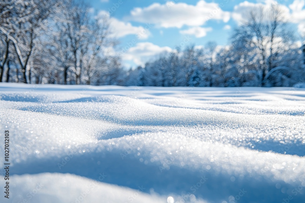 Winter season background created with Generative AI Winter season background created with Generative AI