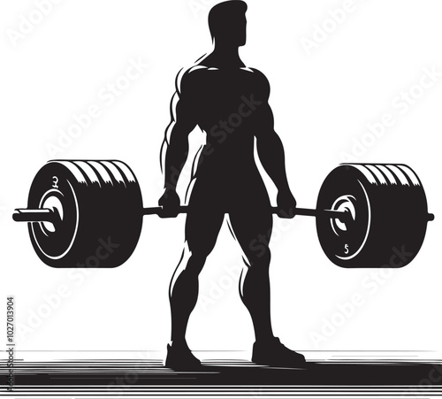 workout silhouette vector design