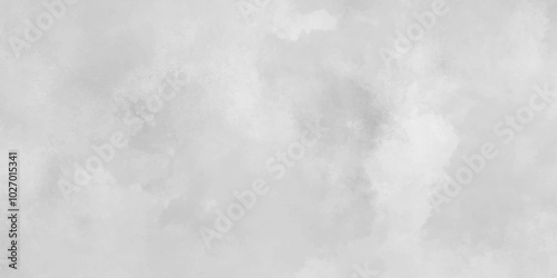 Abstract background with grunge white, gray smoke and cloud texture. gray smoke and fog design texture overlays. hand painted vector on watercolor texture. white cloud paper texture and watercolor.