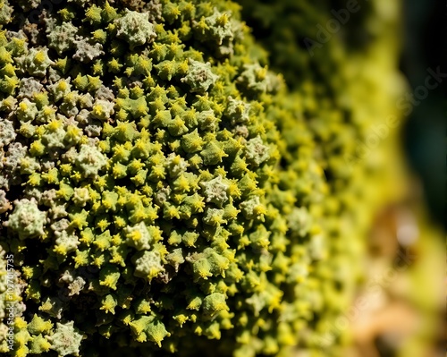 a close up of a green plant with lots of tiny leaves. photo