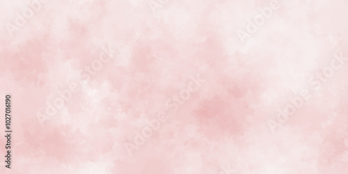 Abstract beautiful decorative and lovely soft pink grunge watercolor texture background design. watercolor smoke background texture. fantasy smooth light pink watercolor paper textured background. 