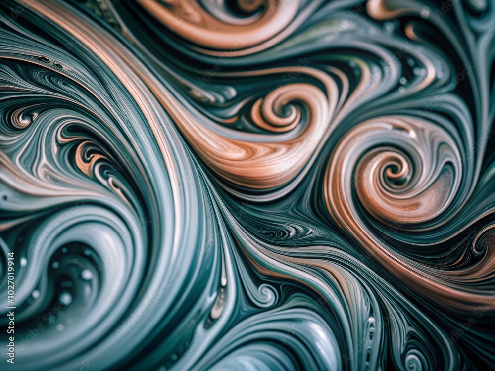 Soft Green Abstract Background with Swirling Shapes for Creative Projects Soft Green Abstract Background with Swirling Shapes for Creative Projects