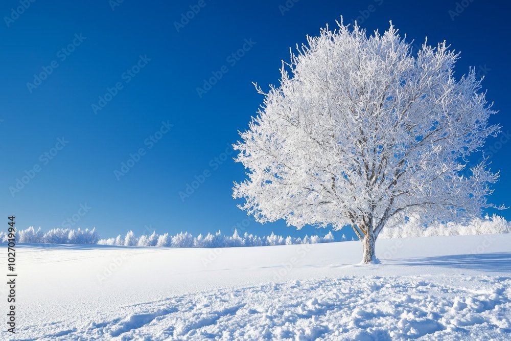 Winter season background created with Generative AI Winter season background created with Generative AI