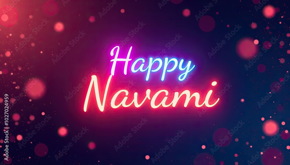 Bright Neon Colors Merging into a Dynamic Background Featuring Happy Maha Navami Overlay Energizing Your Festive Greetings. Bright Neon Colors Merging into a Dynamic Background Featuring Happy Maha Navami Overlay Energizing Your Festive Greetings.