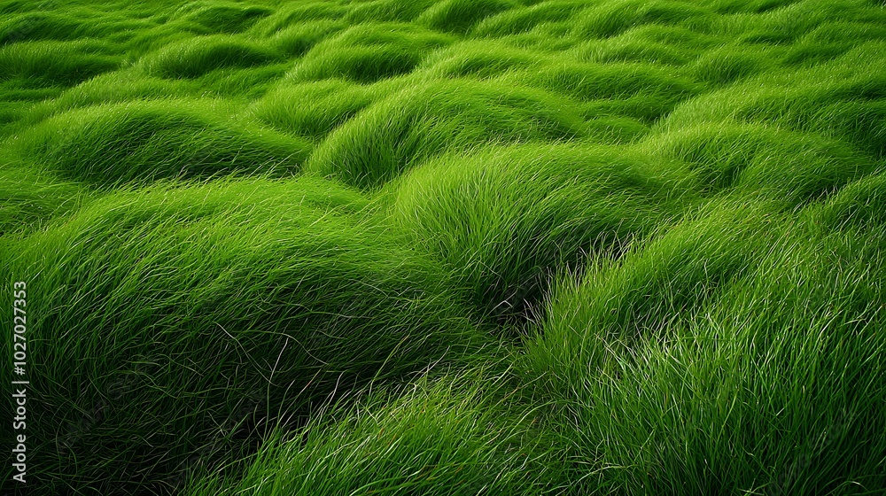 Vetiver Grass Field with Hidden Roots:A lush Vetiver field where the roots remain hidden beneath the soil. Convey the idea of stability and growth.Copy Space: Frame the grass blades evenly. Vetiver Grass Field with Hidden Roots:A lush Vetiver field where the roots remain hidden beneath the soil. Convey the idea of stability and growth.Copy Space: Frame the grass blades evenly.