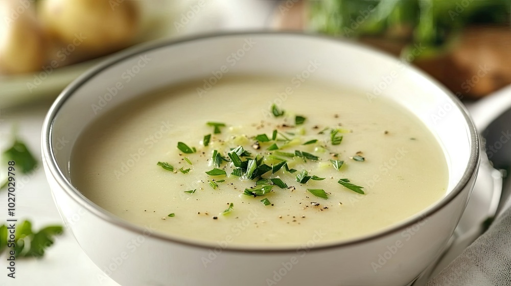 Creamy Potato and Leek Soup for Comforting Meals Creamy Potato and Leek Soup for Comforting Meals