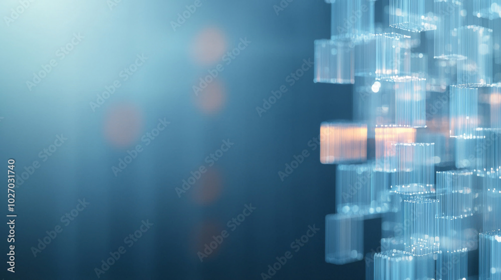 A fortress of light beams representing the strength of cybersecurity defenses A fortress of light beams representing the strength of cybersecurity defenses