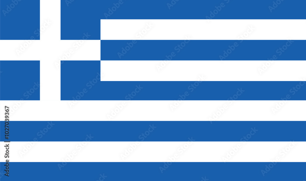 Greece National Flag Vector Greece National Flag Vector