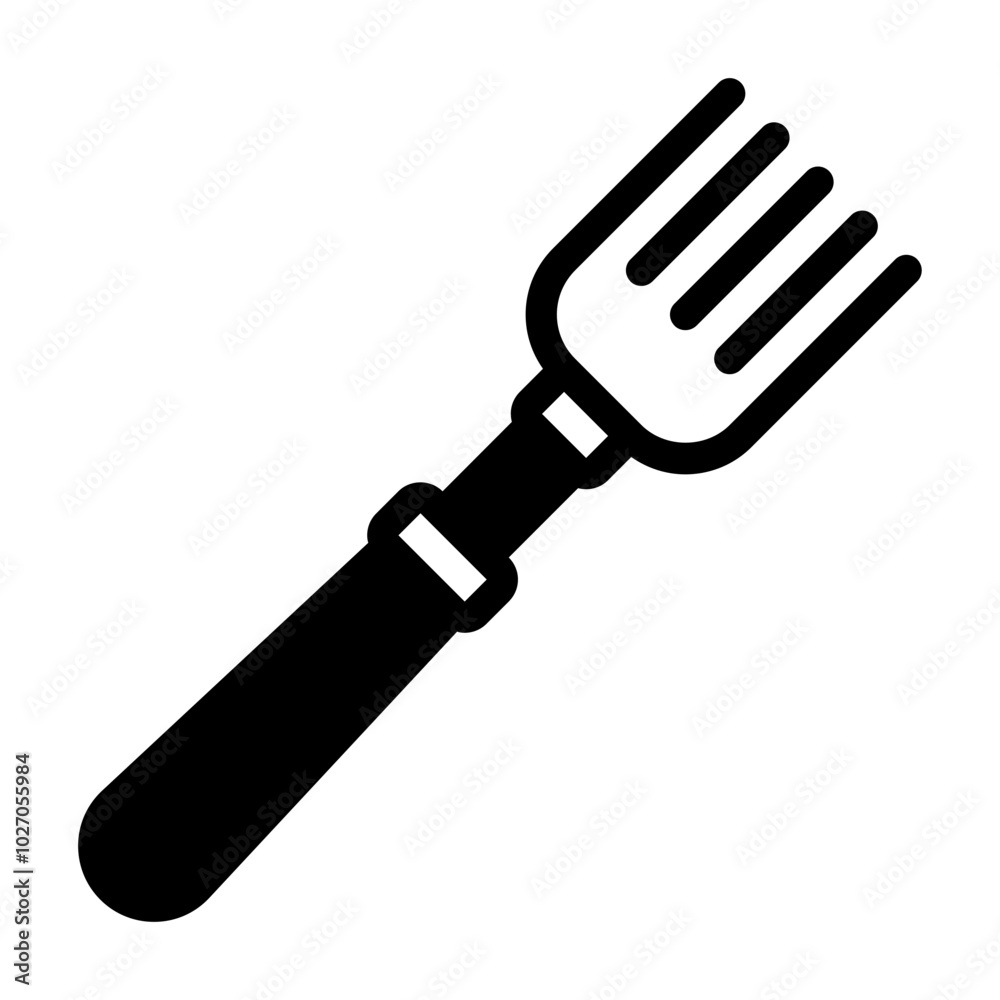 A minimalistic black fork illustration, perfect for culinary themes, restaurant designs, and food-related content. A minimalistic black fork illustration, perfect for culinary themes, restaurant designs, and food-related content.