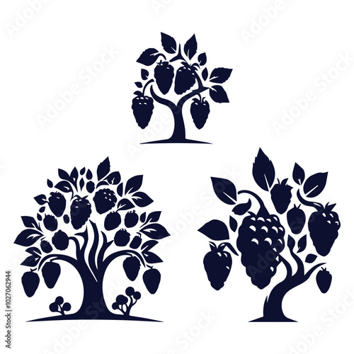 Createtive Collection of Tree logo Vector Deaign