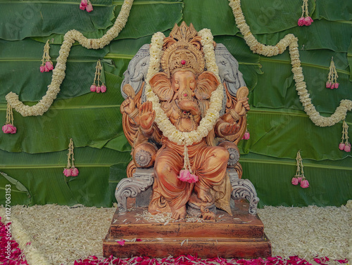 Photography hindu god ganesh