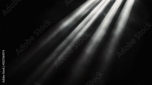 Dramatic Light Rays in Dark Setting