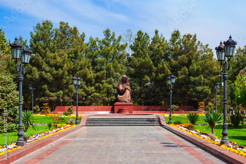 Mourn Mother War Memorial Monument, Samarkand photo