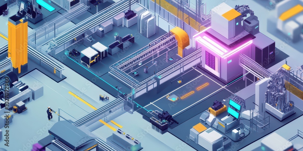 Innovative Smart Factory with Connected Infrastructure for Enhanced Efficiency and Productivity Innovative Smart Factory with Connected Infrastructure for Enhanced Efficiency and Productivity