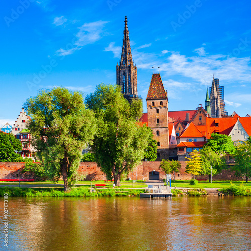 Ulm Minster Church in Ulm old town photo