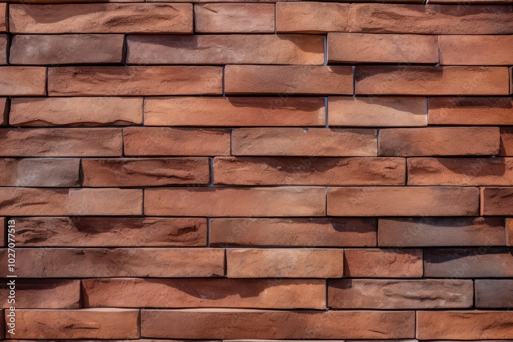 Rustic Red Brick Wall Texture Rustic Red Brick Wall Texture