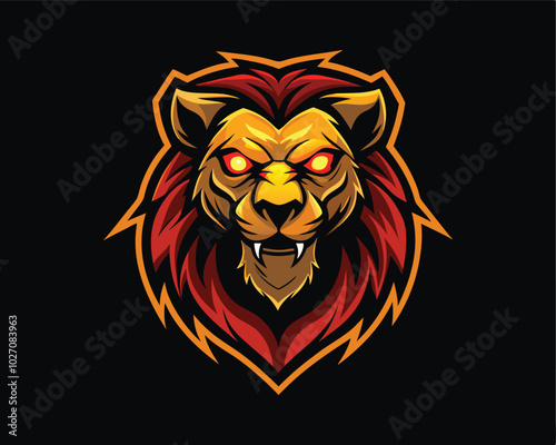 lion head tattoo