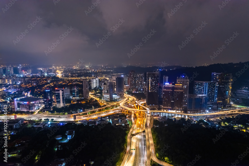 view of beautiful kuala lumpur city view of beautiful kuala lumpur city