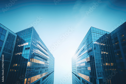 Wallpaper Mural Soaring Glass Towers: Modern Architecture Skyline Torontodigital.ca