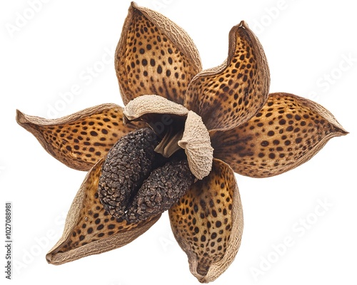 Dried Flower with Black Seeds